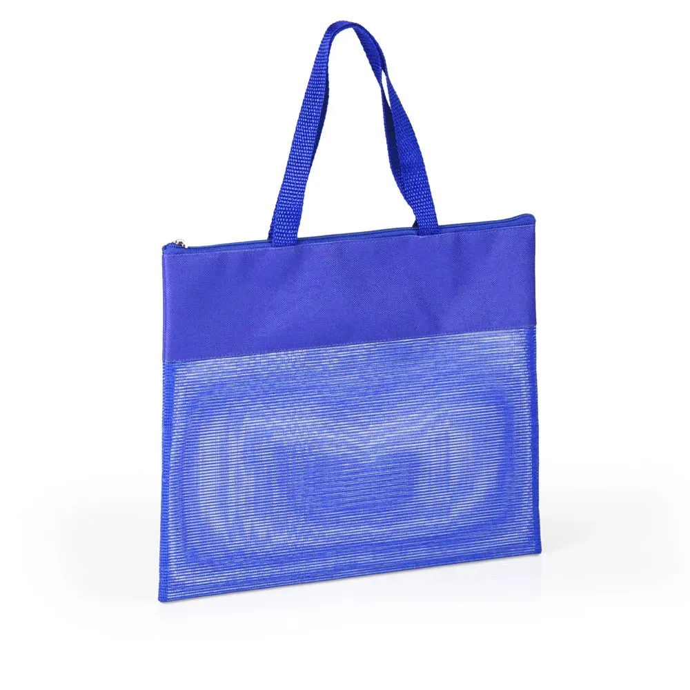 Sacola De Mão Em Nylon 600 E Tela Sanet - Azul