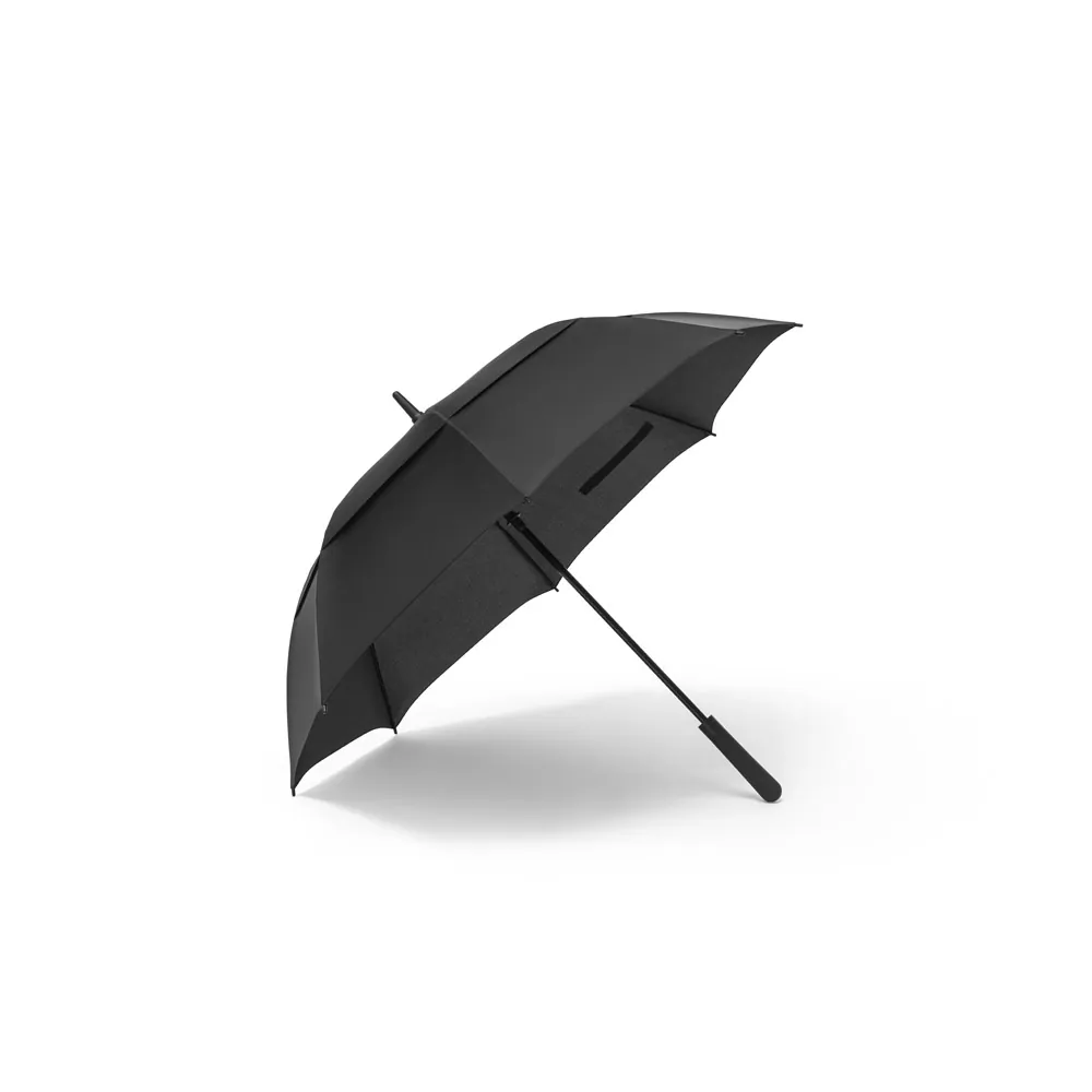GAVIN. Guarda-chuva de 27.5'' em poliéster 100% reciclado pongee 190T com abertura automática - Thumbnail 4