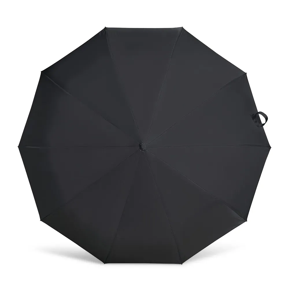 Guarda-Chuva Automático Nylon - Preto - 98Cm - Thumbnail 2