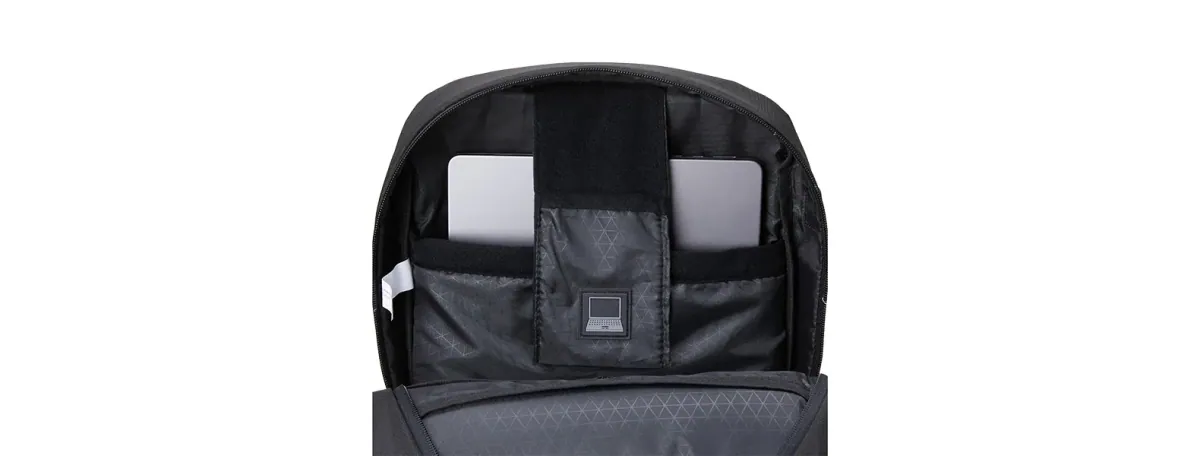 Mochila Em Polyester/Pu - Premium - 20L - Preta - Thumbnail 9