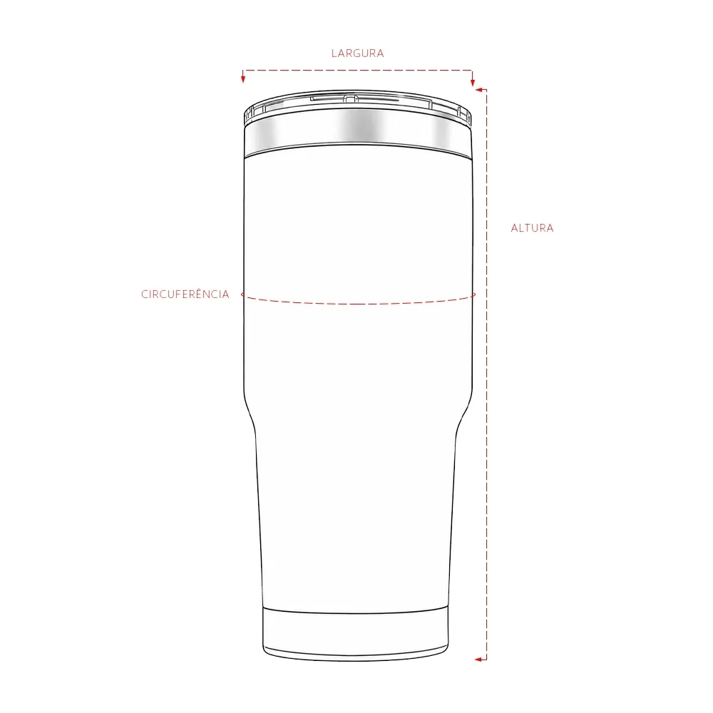 Copo Inox Parede Dupla 550ml - Thumbnail 7