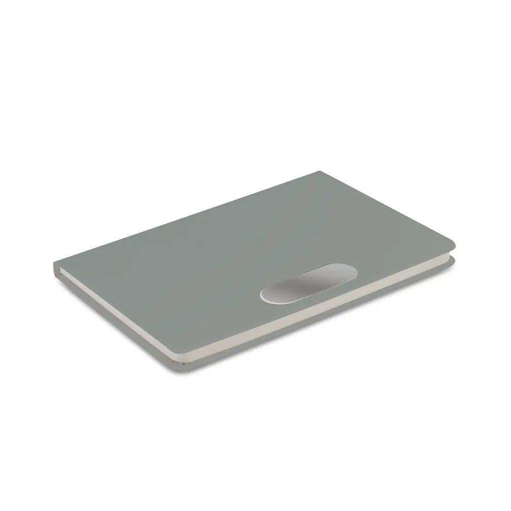 Caderno em PU com placa em metal - Thumbnail 8