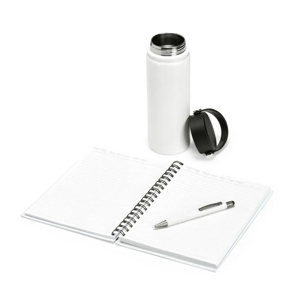 Kit Garrafa, Caderno E Caneta - 3 Pçs - Thumbnail 4