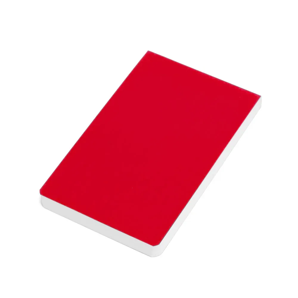 Bloco Para Anotações Simples - Vermelho - 100 Fls - Thumbnail 2