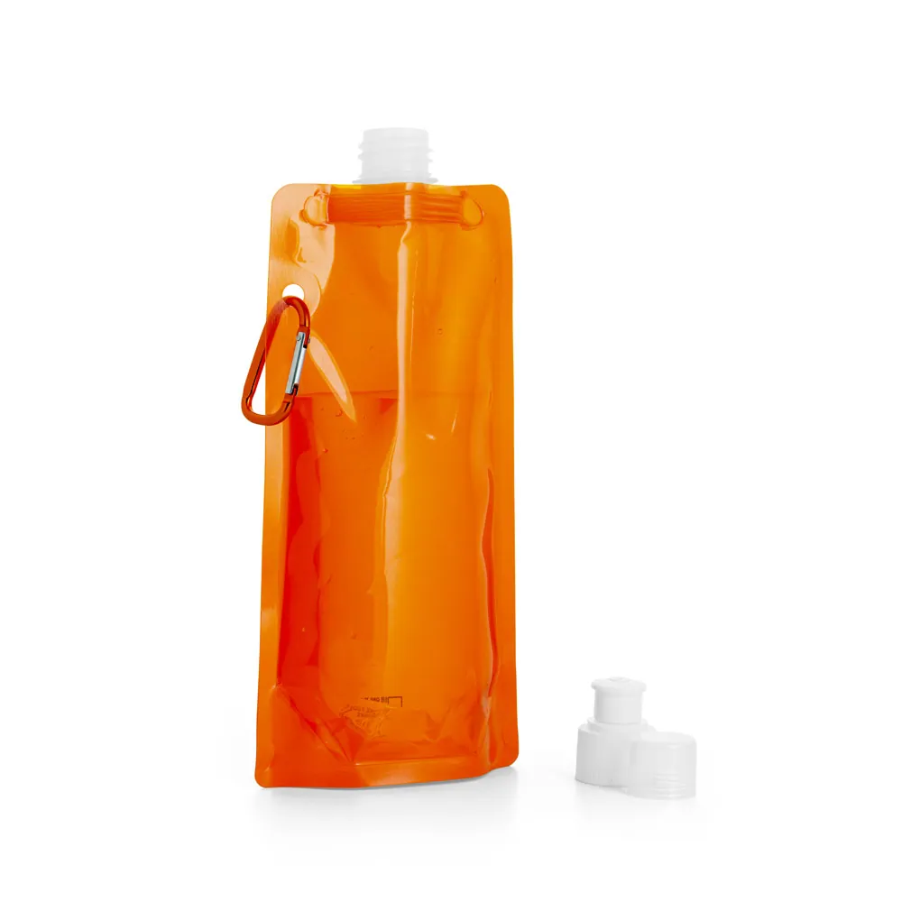 KWILL. Squeeze dobrável em PE com sistema "push-pull" e acabamento translúcido (460 mL) - Thumbnail 24