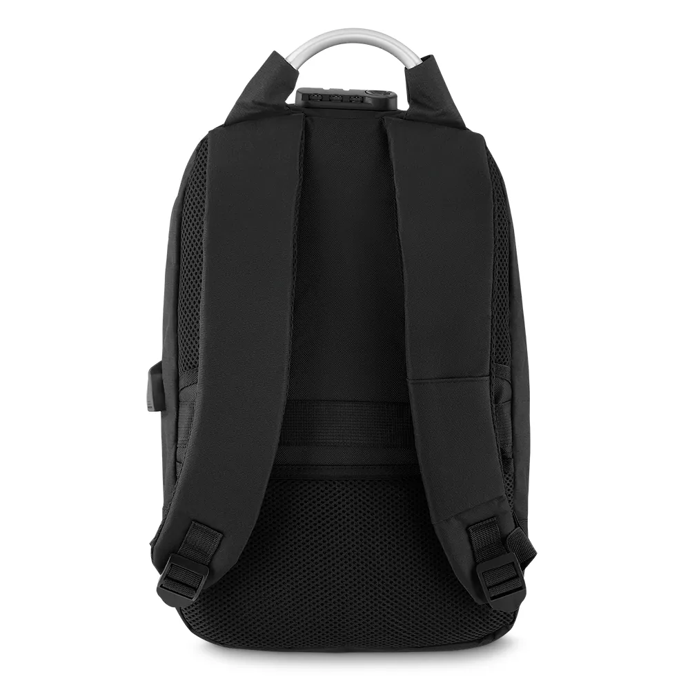 Mochila para Notebook em Poliéster e PU - Thumbnail 5
