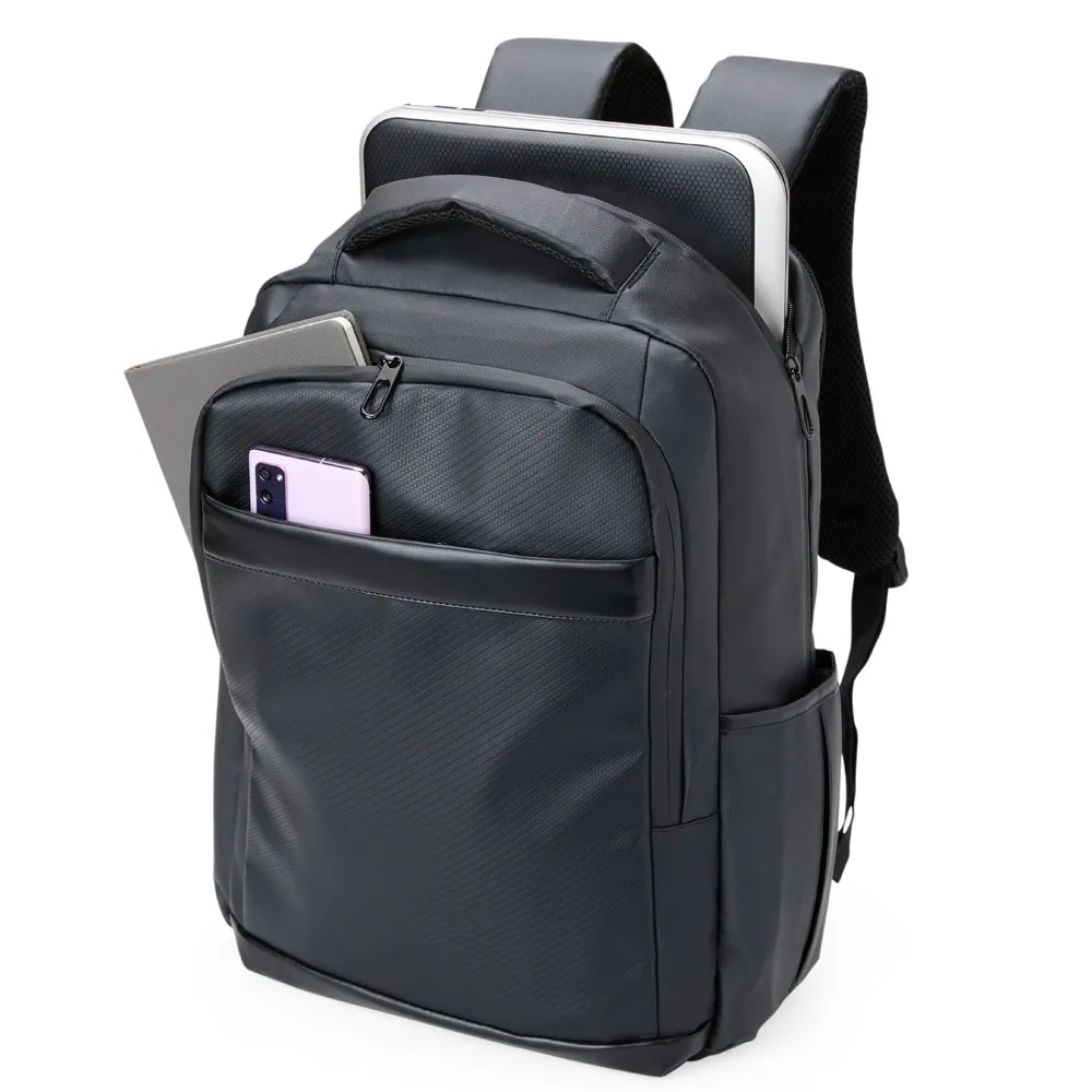 Mochila Couro Sintético USB 26L - Thumbnail 2