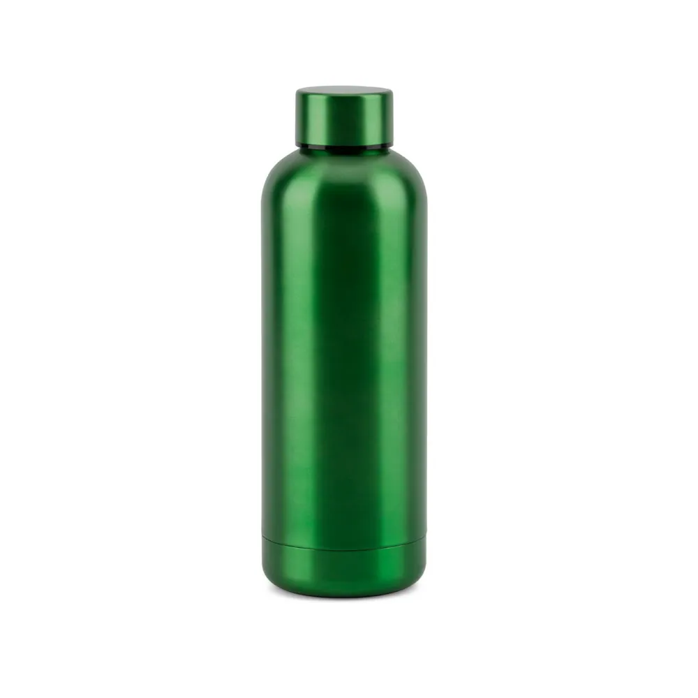 ODIN METTALIC. Garrafa térmica em aço inox 90% reciclado de parede dupla isolada a vácuo (550 mL) - Thumbnail 5