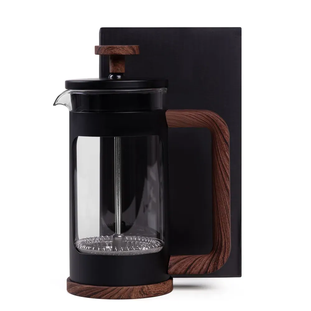 Cafeteira Prensa Francesa Em Vidro / Aço Inox - 350Ml - Thumbnail 5