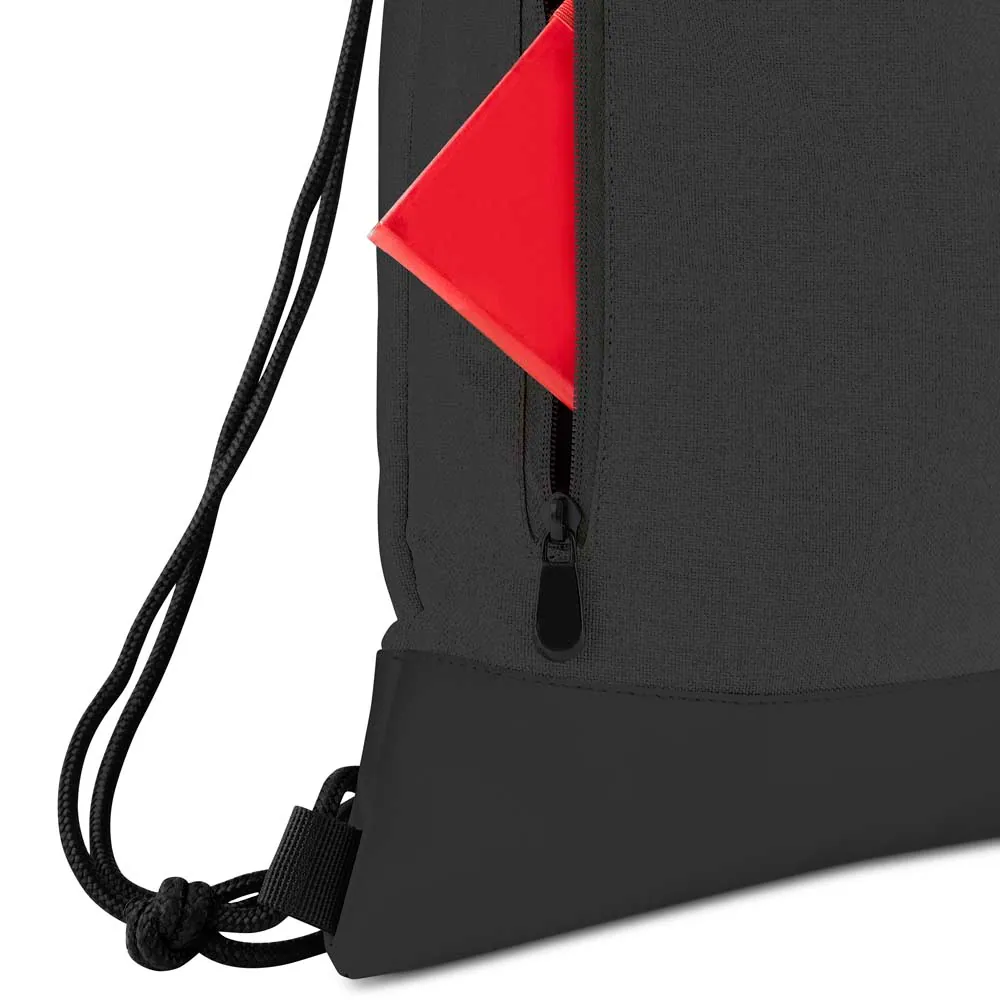 Sacola/Mochila Poliéster 210D e PU (43x35cm) - Thumbnail 6