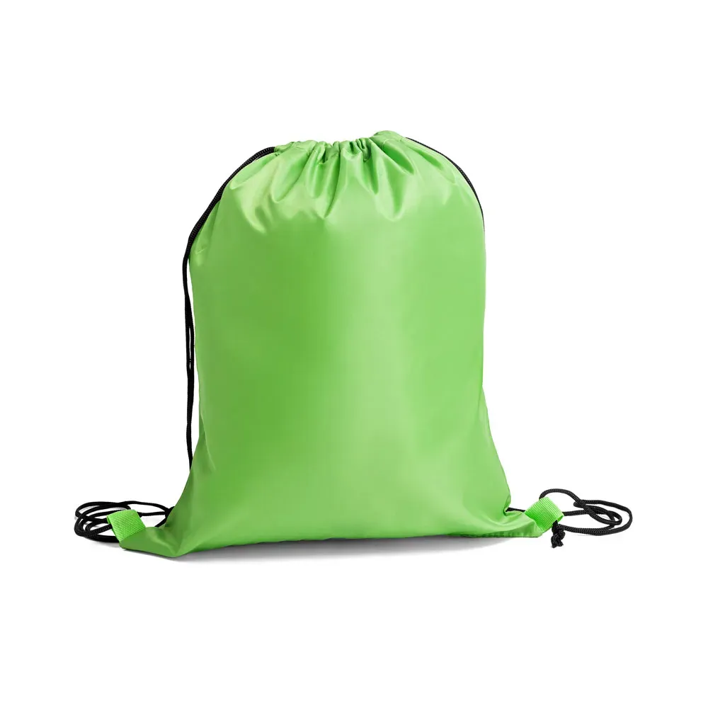 Mochila Sacola Em Nylon 420 - Verde - 40X33Cm - Thumbnail 2