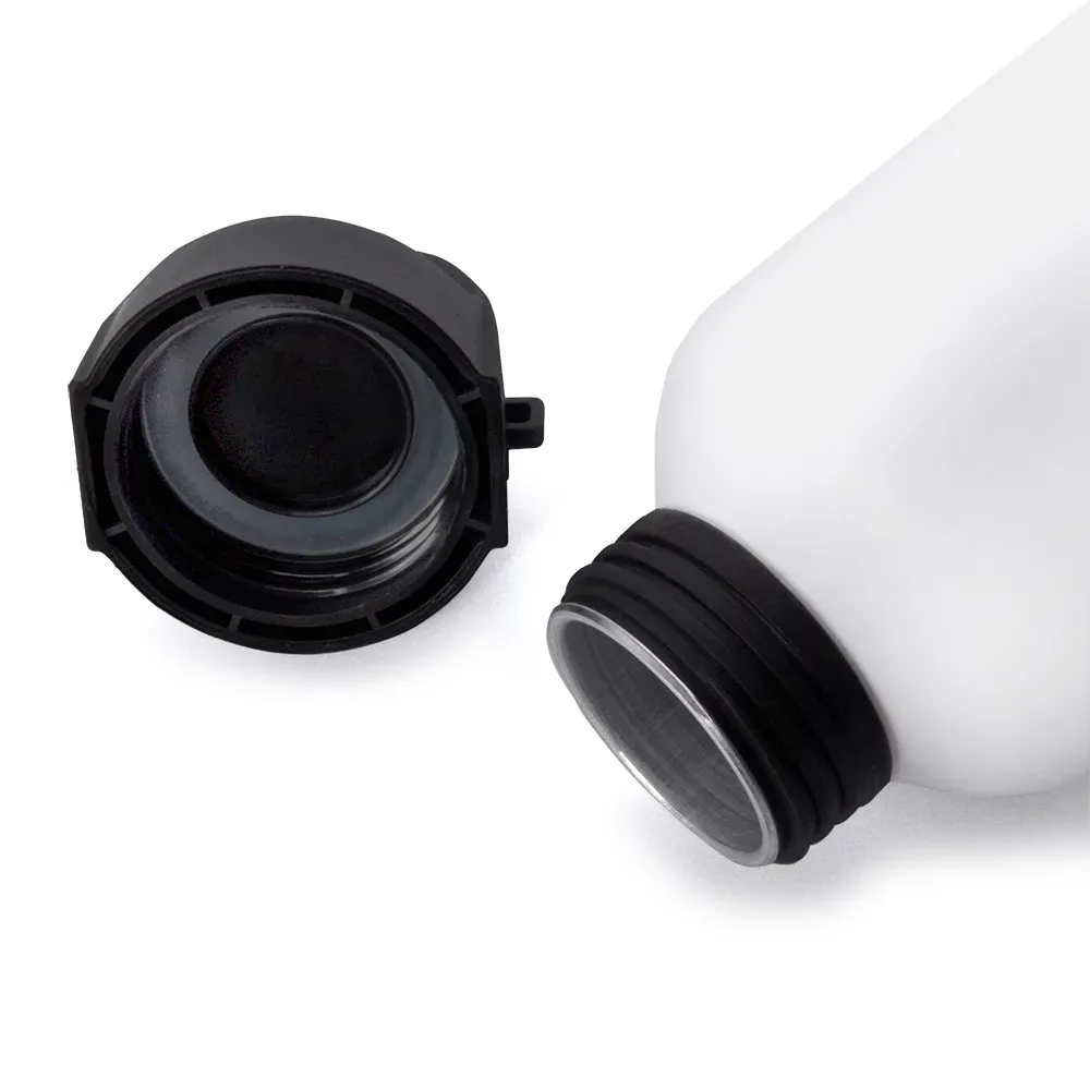 Garrafa Em Alumínio Branco - 600 Ml - Thumbnail 4