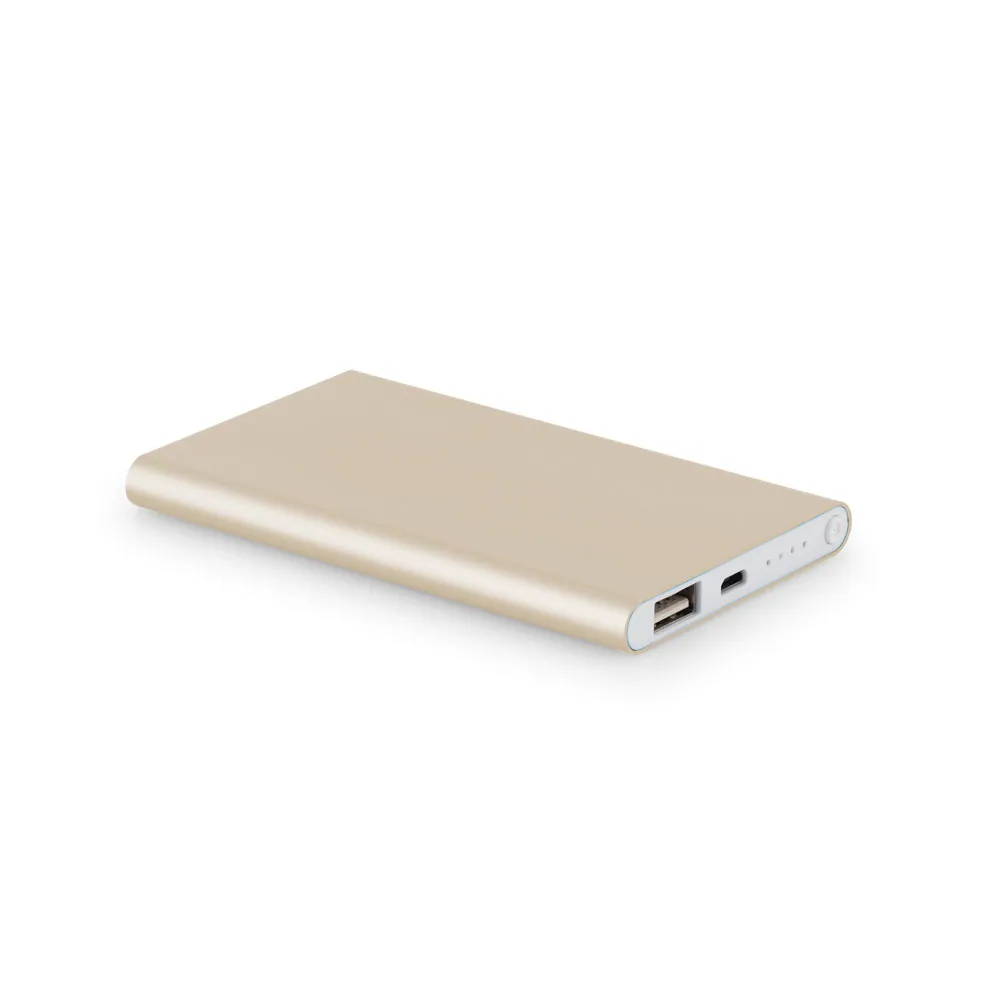 COULOMB 4.0. Bateria portátil slim em alumínio 100% reciclado (4.000 mAh) - Thumbnail 7