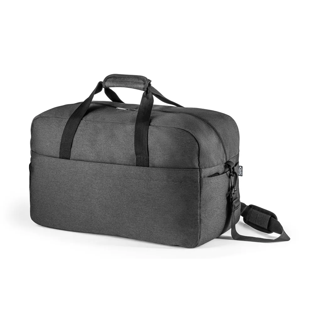 REPURPOSE SPORTS. Bolsa esportiva em poliéster reciclado 600D de alta densidade com fundo em placa semi-rígida (31 L) - Thumbnail 13