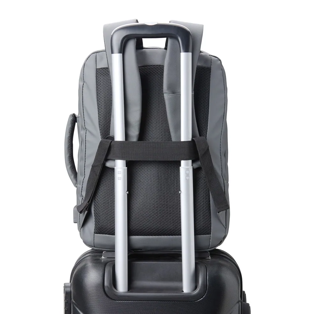 Mochila Couro Sintético USB 25L - Thumbnail 6