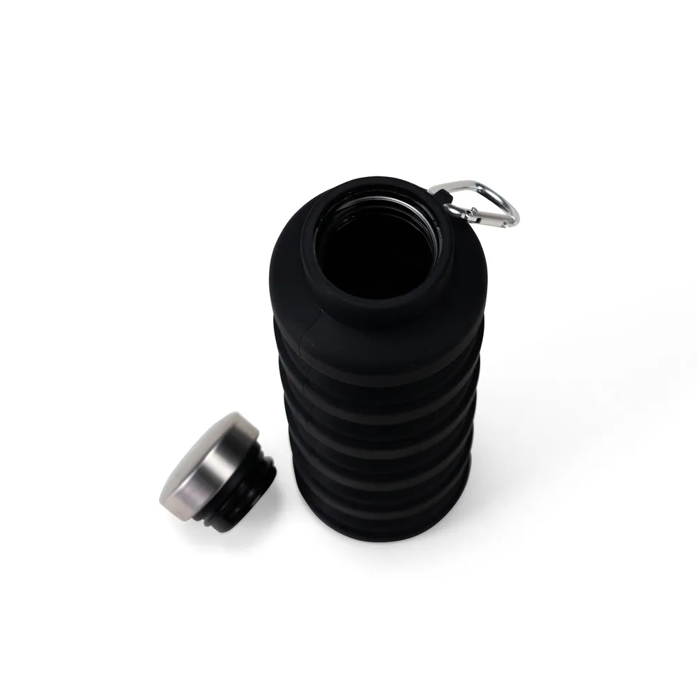 Garrafa Retrátil Silicone 500ml - Thumbnail 4
