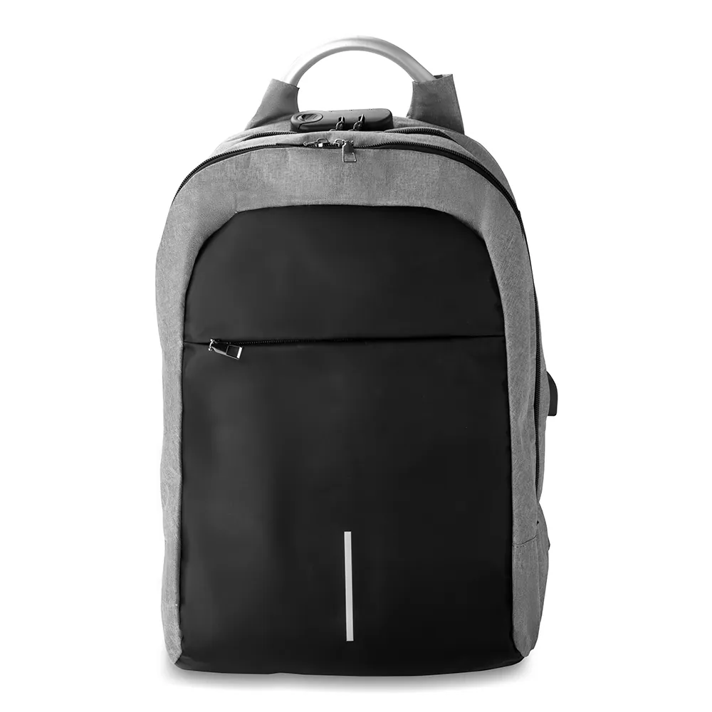 Mochila para notebook em Poliéster 300D - Thumbnail 7