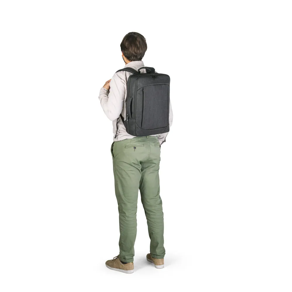 ALEXANDRIA. Mochila 2 em 1 para notebook (15.6") em 600D (14 L) - Thumbnail 11