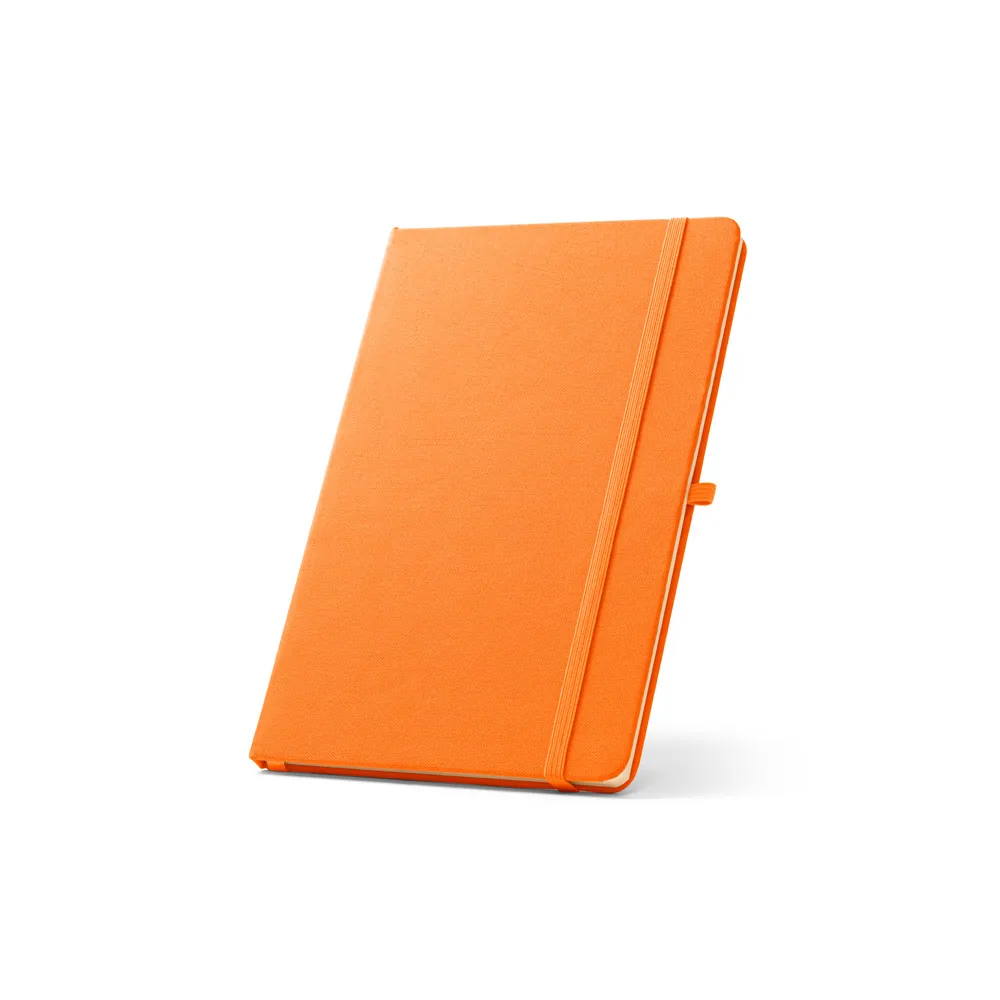 ANNE. Caderno A5 de capa dura em PET 100% reciclado, com páginas pautadas recicladas - Thumbnail 28