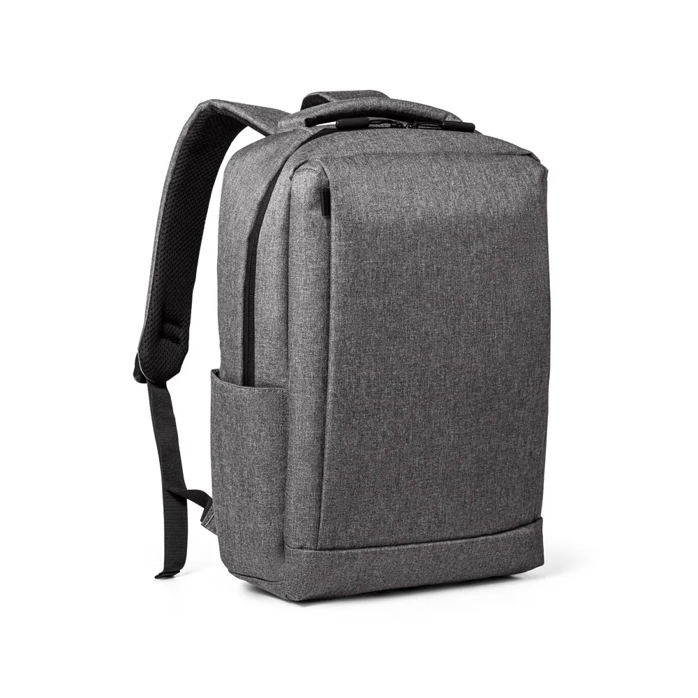 WLLINGTON. Mochila para notebook (15.6") com 2 divisórias almofadadas, em 300D de alta densidade (14 L) - Thumbnail 10