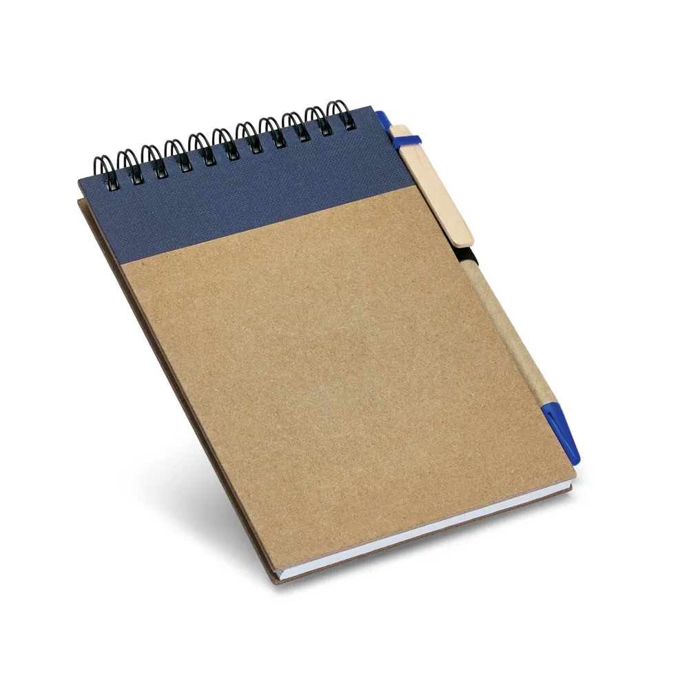 RINGORD. Caderno de bolso espiral de capa dura, com páginas lisas recicladas - Thumbnail 3