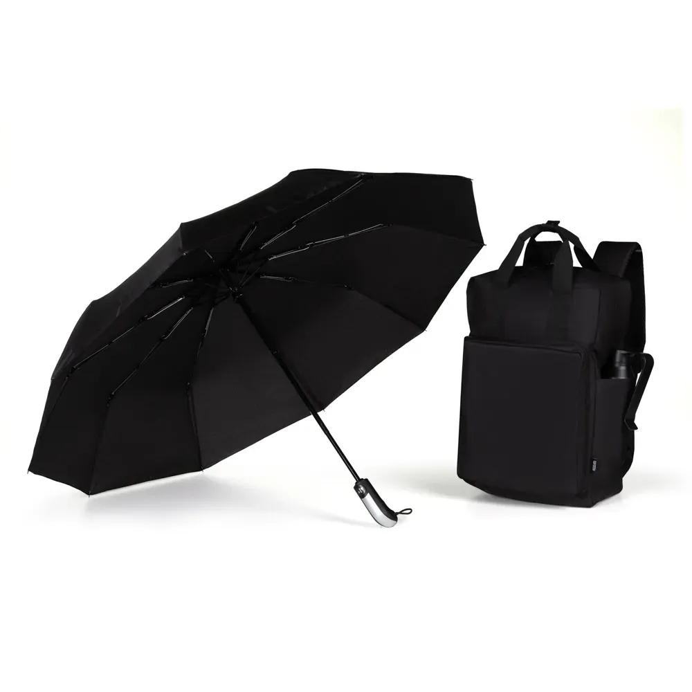Kit Mochila, Garrafa E Guarda-Chuva - 3 Pçs - Thumbnail 4