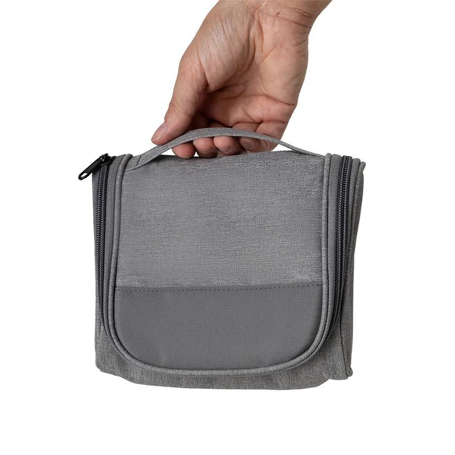 Necessaire em poliéster 300D (18x16x6cm) - Thumbnail 6