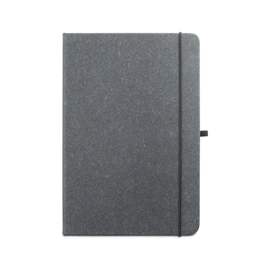 MATISSE II. Caderno A5 de capa dura em couro 70% reciclado com páginas pautadas - Thumbnail 2