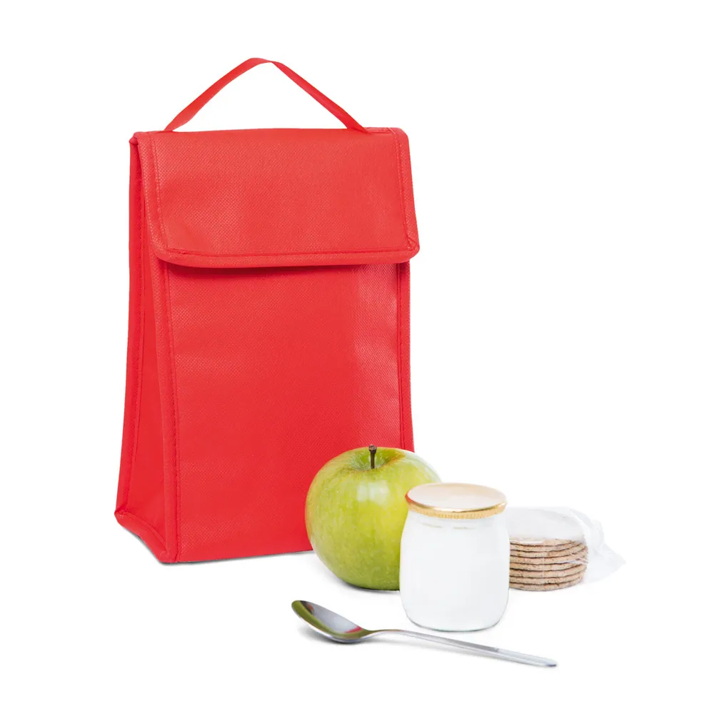 OSAKA. Cooler. Bolsa térmica dobrável em non-woven (80 g/m²) com fecho aderente 3 L - Thumbnail 5