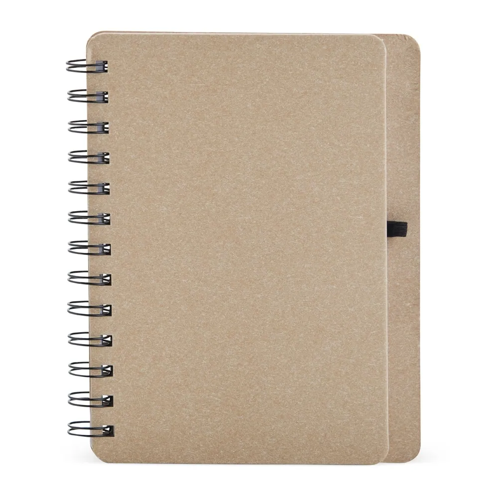 Caderno Kraft B6 com Porta Caneta - Thumbnail 7