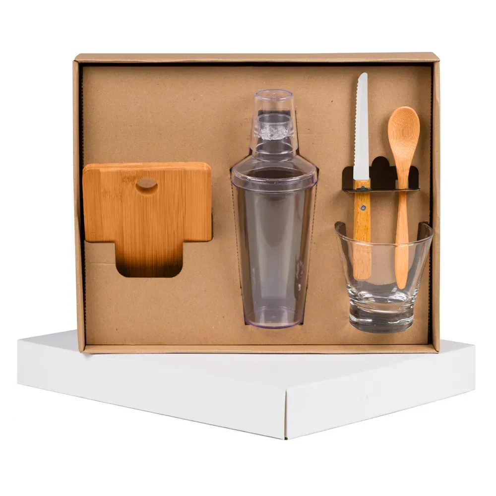 Kit Para Caipirinha Com Coqueteleira - 5 Pçs - Thumbnail 4