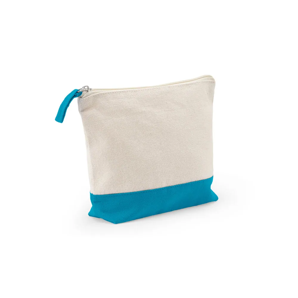 DAPHNE. Necessaire para cosméticos 100% algodão (340 g/m²) bicolor - Thumbnail 11