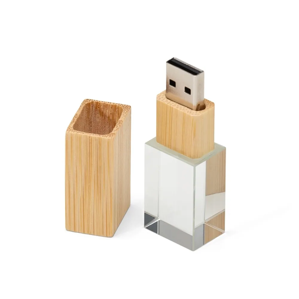 Pen Drive Cristal Bambu 4GB/8GB/32GB - Thumbnail 2