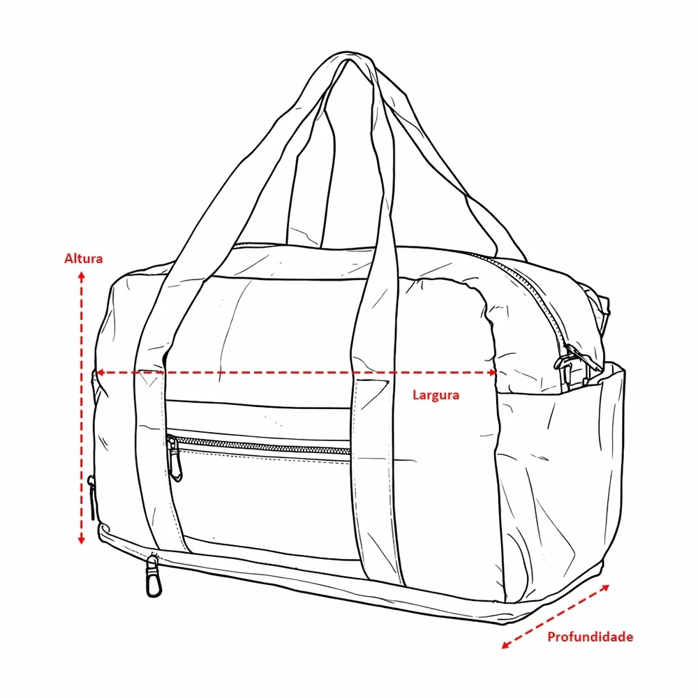 Bolsa Couro Sintético Expansível 36L - Thumbnail 8
