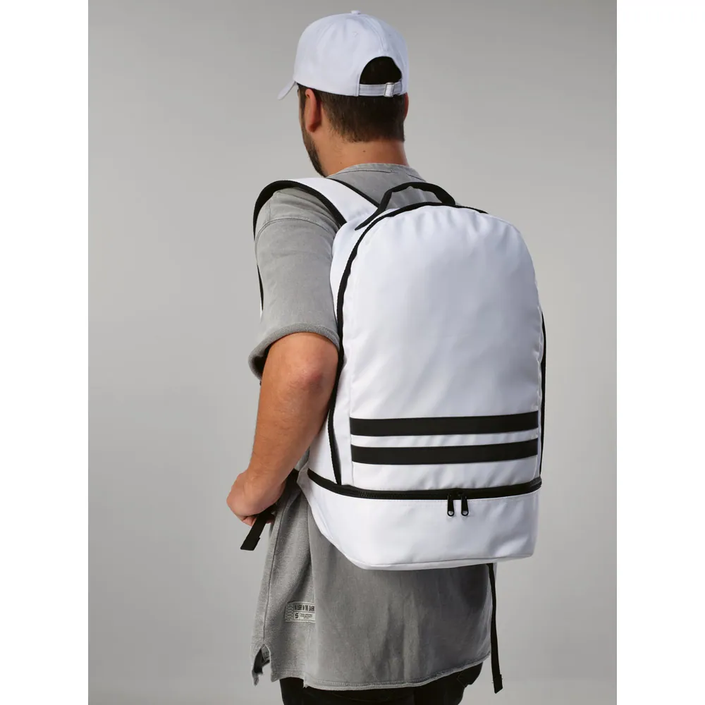 MANCHESTER. Mochila em poliéster reciclado 290T e sarja com compartimento para sapatos (25 L) - Thumbnail 20