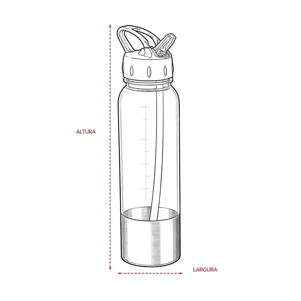 Squeeze Plástico 750ml - Thumbnail 3