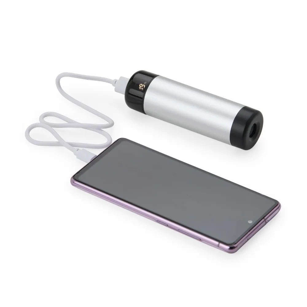Power Bank 4.000mAh com Lanterna - Thumbnail 4