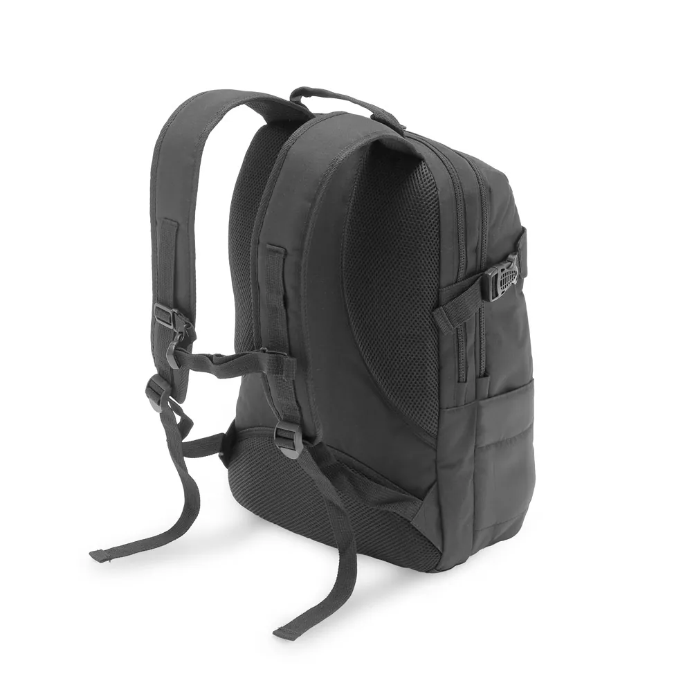ZIPPERS PLATE. Mochila para notebook (15.6'') em 840D jacquard com dois compartimentos forrados (25 L) - Thumbnail 2
