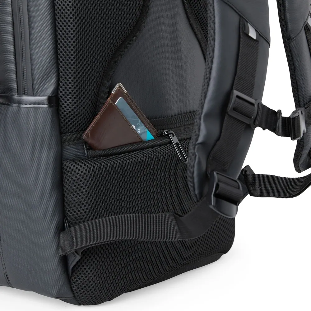 Mochila Couro Sintético USB 26L - Thumbnail 6