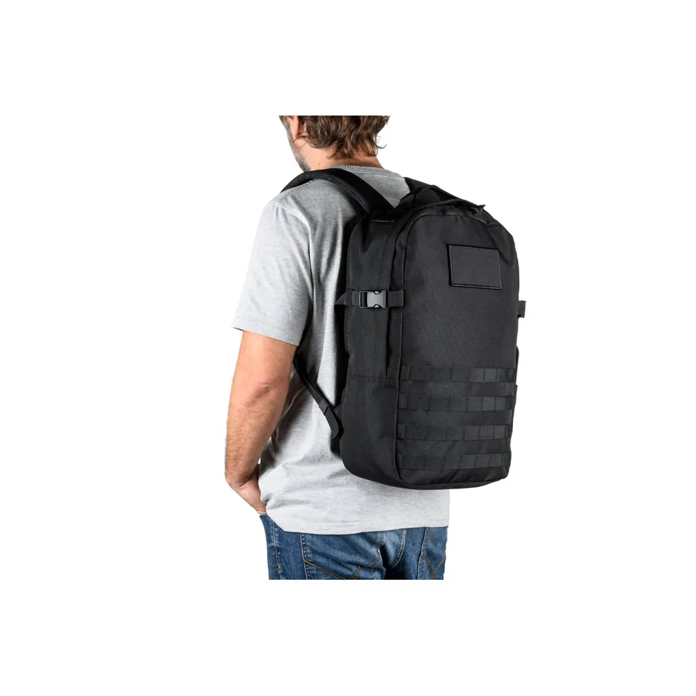 EDINBURGH BPACK. Mochila estilo militar em poliéster reciclado 600D de alta densidade, com bolso para notebook (17.3") 21 L - Thumbnail 12