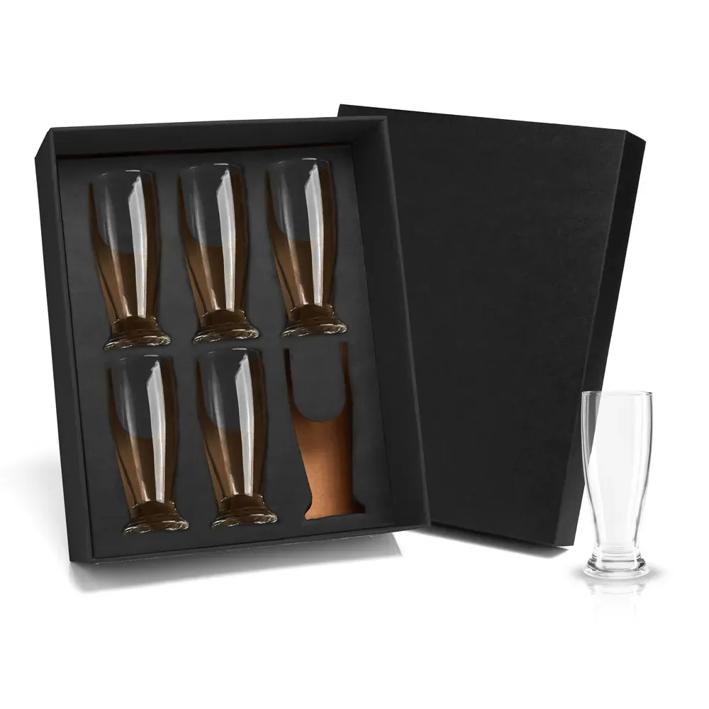 Jogo De Copos Vidro P / Cerveja / Drink 200 Ml - 6 Pçs