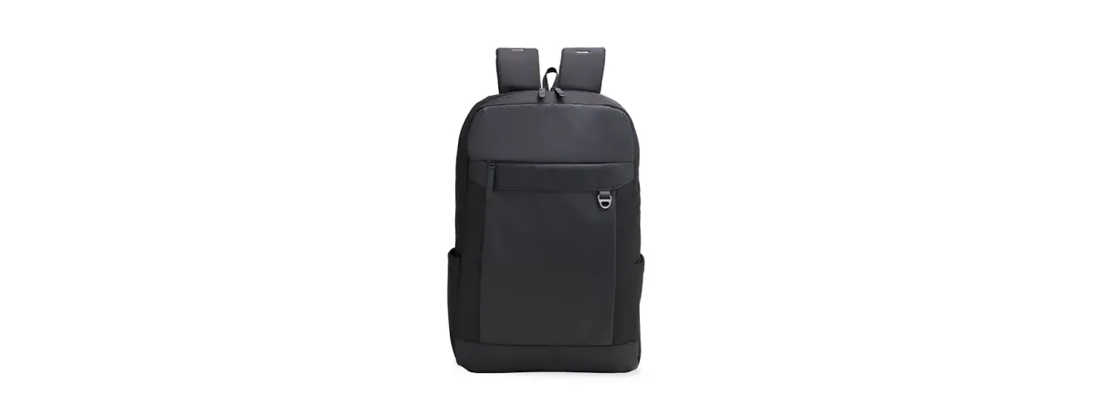 Mochila Em Polyester/Pu - Premium - 20L - Preta - Thumbnail 3