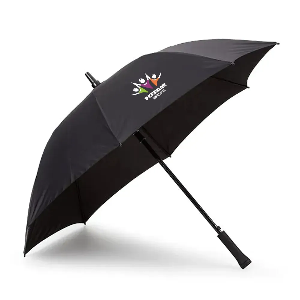Guarda-Chuva Automático Preto - 106 Cm - Thumbnail 2