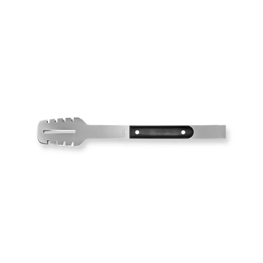 Pegador Em Madeira / Inox - Preto - 33Cm - Thumbnail 4