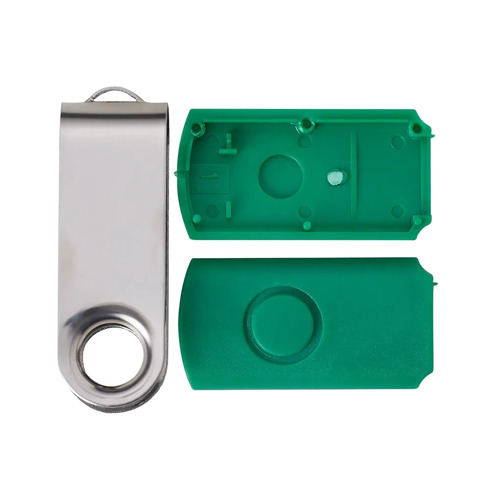 Carcaça Pen Drive Giratório Brilhante - Thumbnail 5