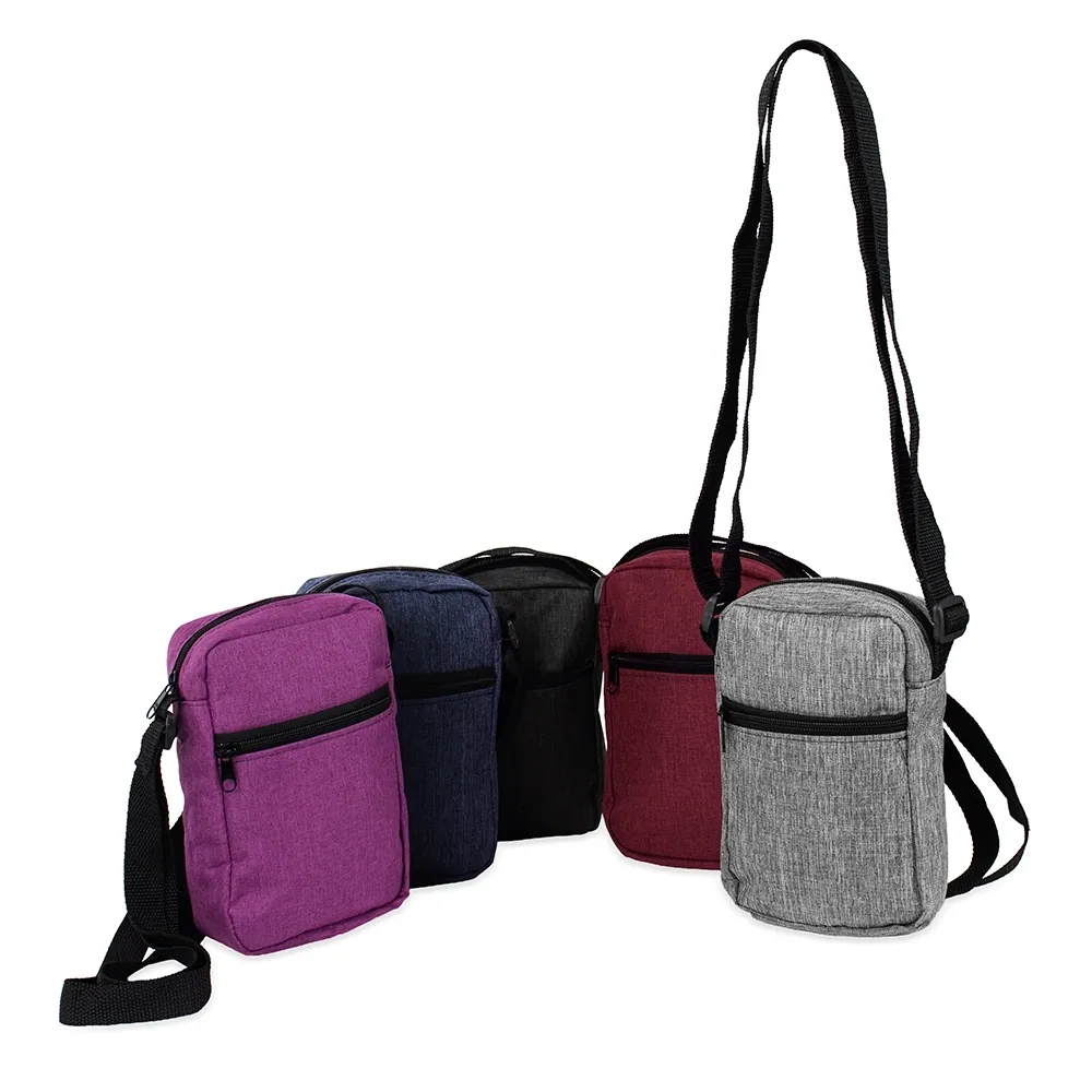 Bolsa de Ombro Poliéster PVC Mescla - Thumbnail 2