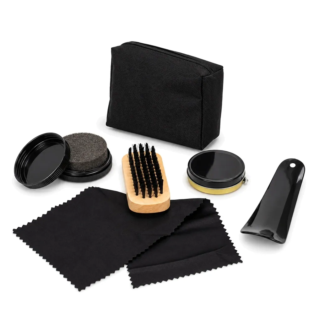 Kit Limpeza Sapatos 5 Peças