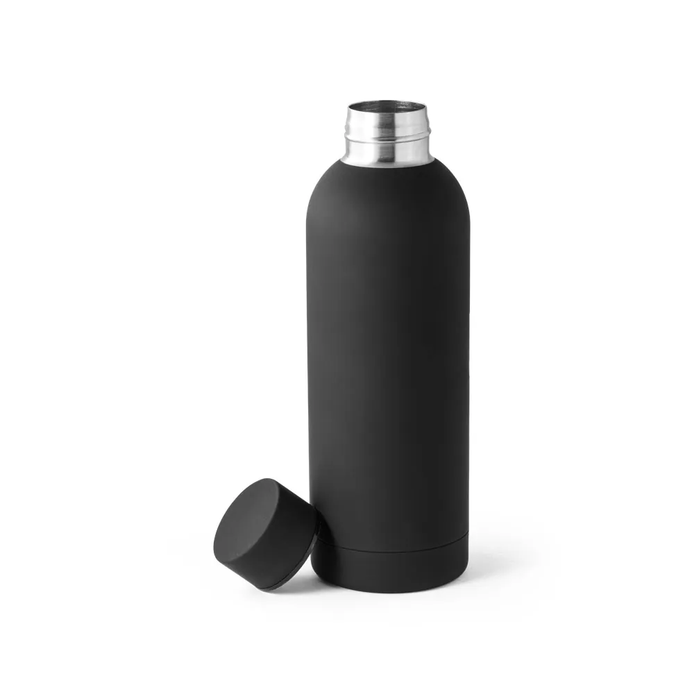 ODIN. Garrafa térmica em aço inox 36% reciclado de parede dupla isolada a vácuo (550 mL) - Thumbnail 2