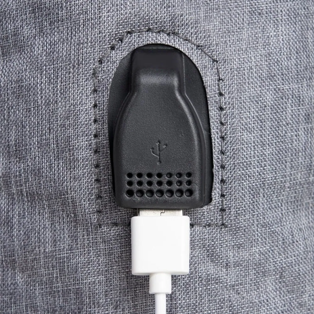 Mochila de Nylon USB 20L - Thumbnail 3