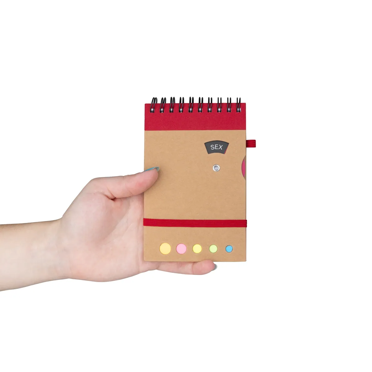 Mini caderno A6 com caneta - Thumbnail 16